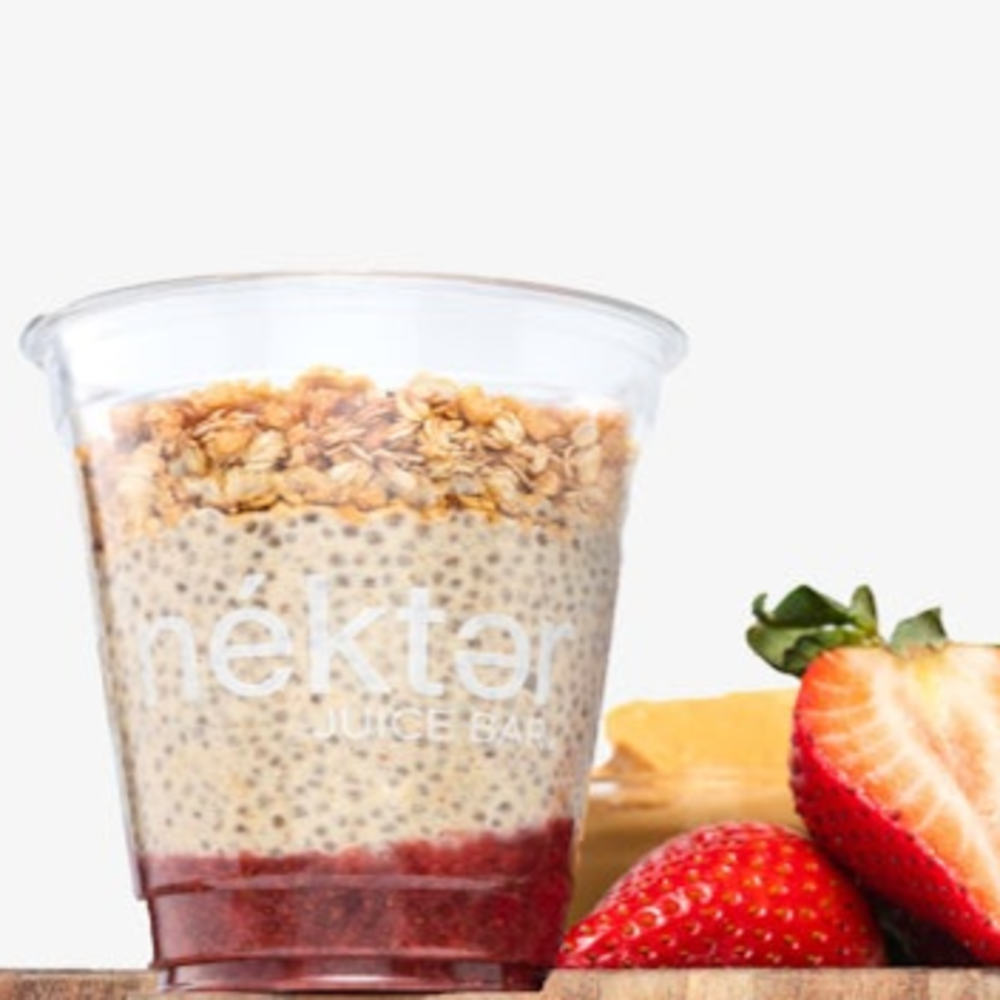 Mini PB&J Chia Parfait