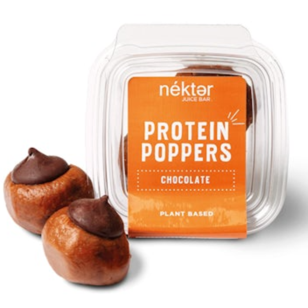 Chocolate Protein Poppers